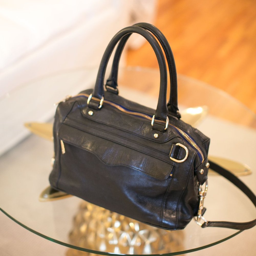 REBECCA MINKOFF BLACK PURSE